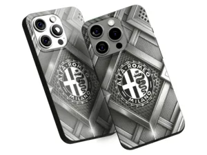 Alfa Romeo Custodia Silicone Smartphone Tocco Minimal